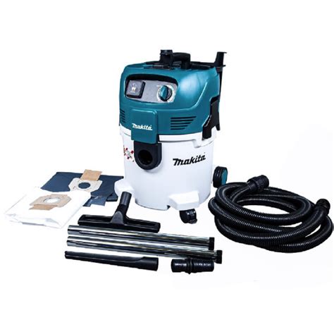 Infografika porovnávajúca rozmery a hmotnosť vysávača Makita VC3012L