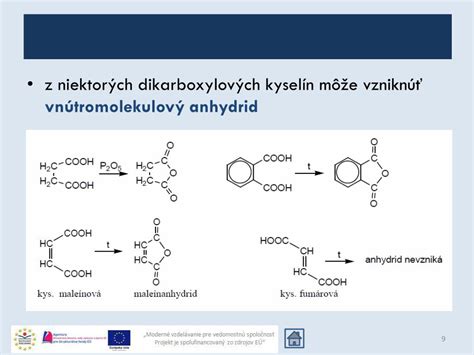 Molekulárna štruktúra anhydridu kyseliny