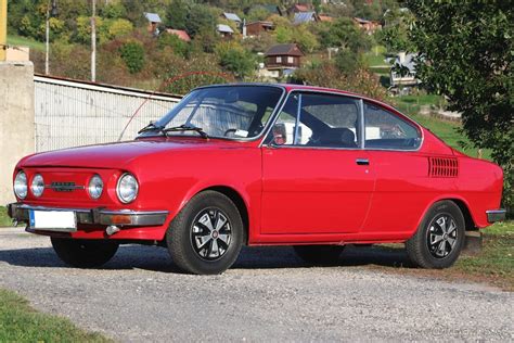 Schematický nákres Škody 110 R Coupé
