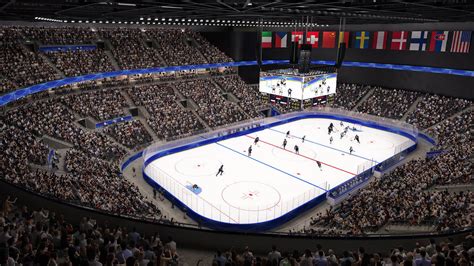 Vizualizácia modernej ľadovej plochy