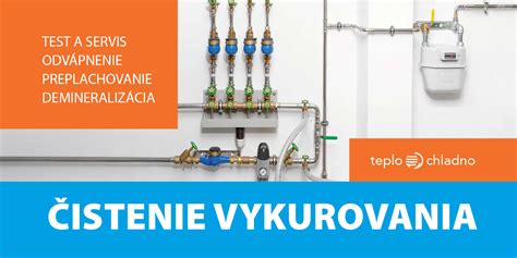 Znečistené potrubie vykurovacieho systému