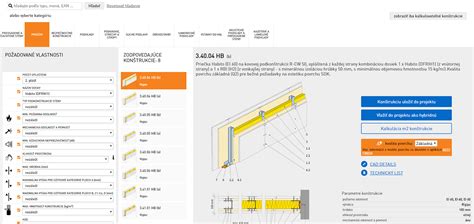 Grafika k online selektoru materiálov Rigips