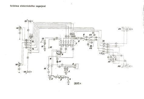 Schéma zapojenia ovládacieho panelu (ilustračné)