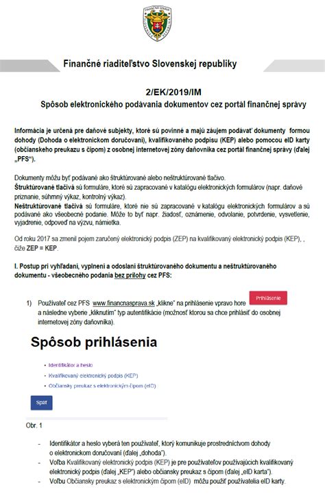 Elektronické podávanie dokumentov pre rekonštrukciu