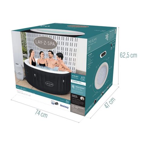 Obsah balenia Bestway Lay-Z-Spa Miami