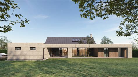 Architektúra domu so SIP panelmi