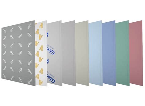 Různé typy sádrokartonových desek Rigips