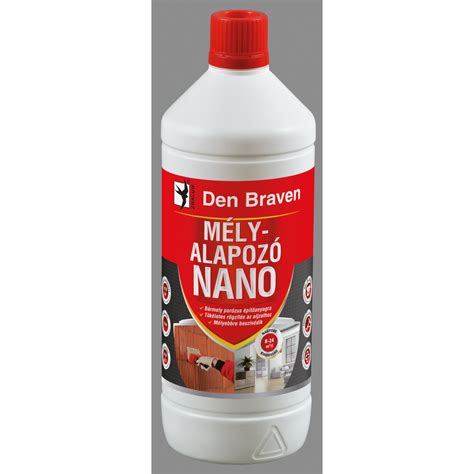 Detailné zobrazenie balenia hĺbkovej penetrácie Den Braven NANO 5l