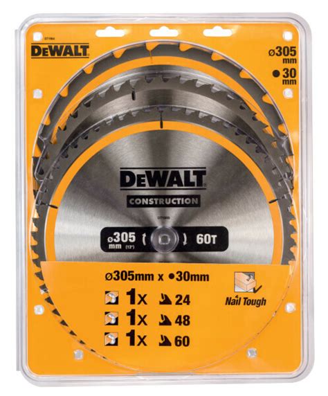 Odolnosť pílových kotúčov DeWALT Construction proti nárazom