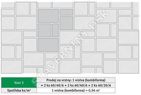 Schéma montáže drevoplastovej dlažby