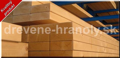 Drevené hranoly ako súčasť konštrukcie