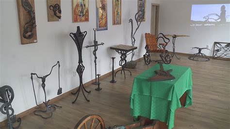 Ukážky umeleckého kováčstva a kovových zábradlí