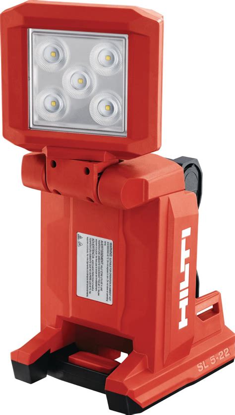 Pracovné LED svietidlo Hilti v teréne
