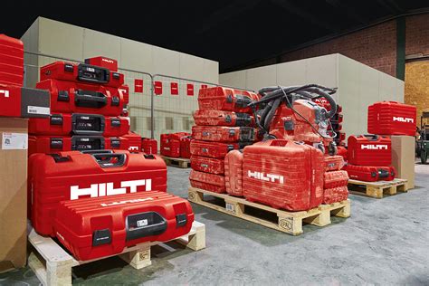 Servisné stredisko Hilti a Fleet Management