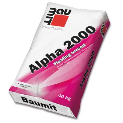 Detailná schéma aplikácie samonivelizačného poteru Baumit Alpha 2000 na podlahovú izoláciu