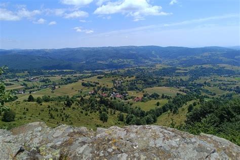 Panoramatický výhľad zo Zborovského hradu