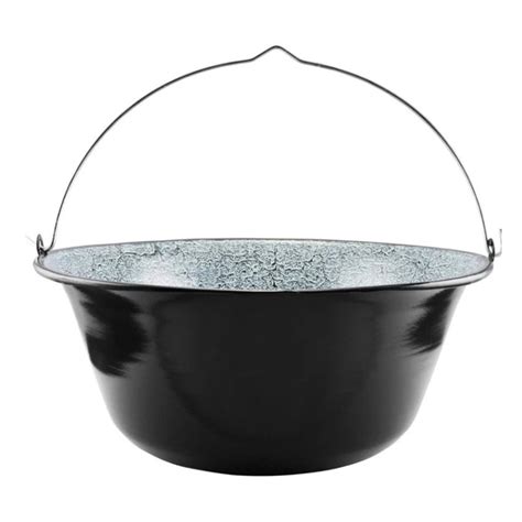 Smaltovaný kotol 50 litrov na otvorenom ohni