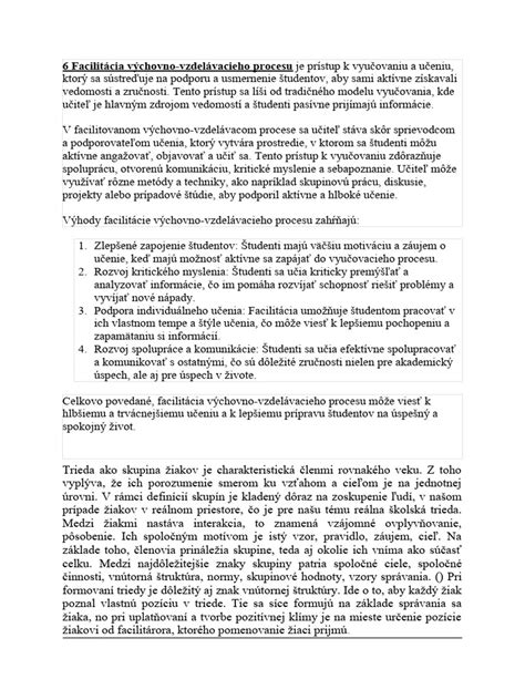 Schéma vzdelávacieho procesu vo vlaku od závislosti až k prevencii