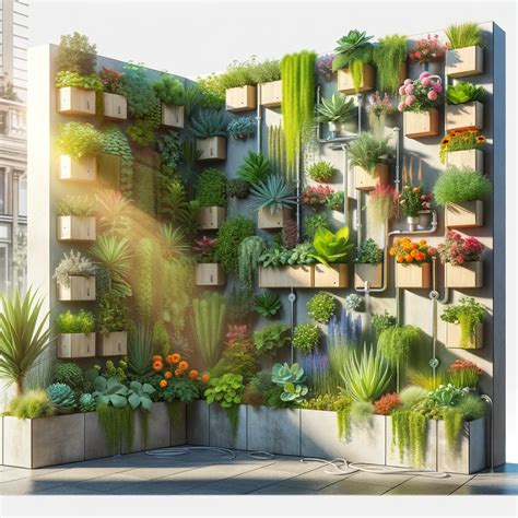 vertikálna záhrada na fasáde s nerezovou sieťou