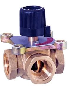 Konštrukcia trojcestného ventilu