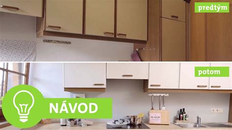 Schéma demontáže a prípravy kuchynských dvierok pred náterom