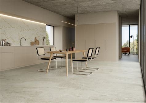 Ukážka lappato povrchu dlaždíc