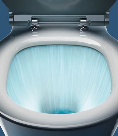 Detail technológie splachovania Aquablade