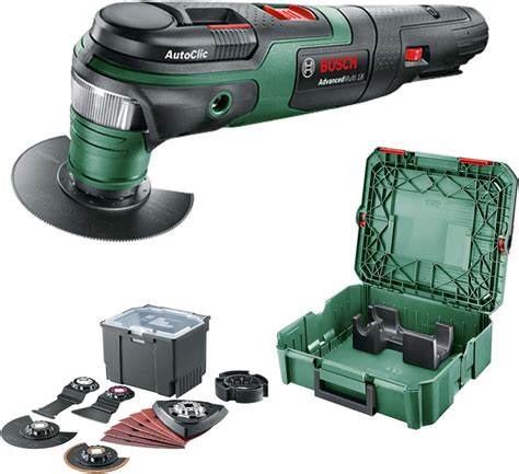 Bosch AdvancedMulti 18 v akcii s rôznym príslušenstvom