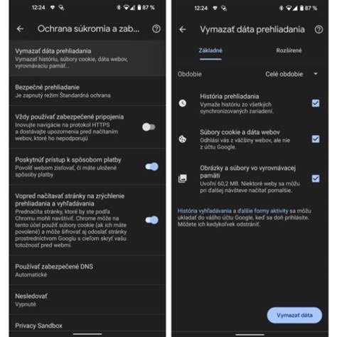 Zoznam stiahnutých súborov v prehliadači Chrome