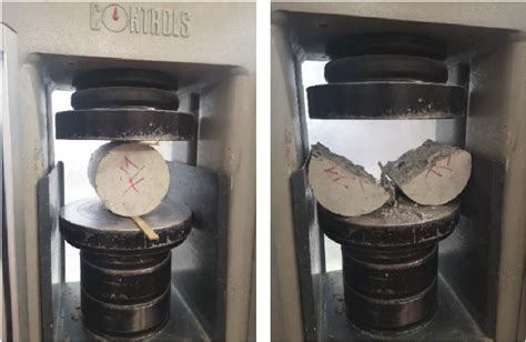 Skúška betónu v priečnom ťahu (splitting tensile test)