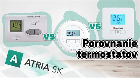 Porovnanie starého a moderného termostatu