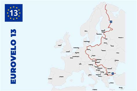 Mapa cyklotrás v okolí Starej Ľubovne vrátane EUROVELO 11