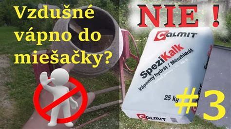 Príprava malty v miešačke