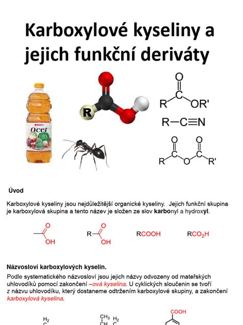 Všeobecná štruktúra anhydridu karboxylovej kyseliny