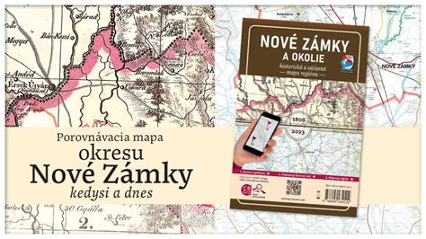 Mapa oblasti s vyznačením Galanty a Nových Zámkov