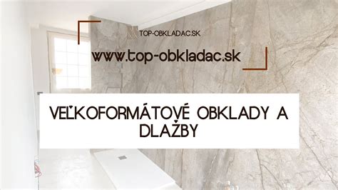 Ukážka rôznych vzorov veľkoformátových obkladov