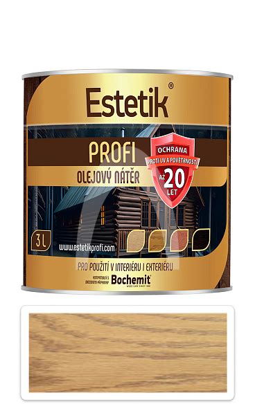 Drevo ošetrené olejovým náterom Estetik Profi