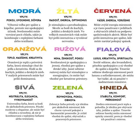 Škála farieb podláh a ich psychologický vplyv