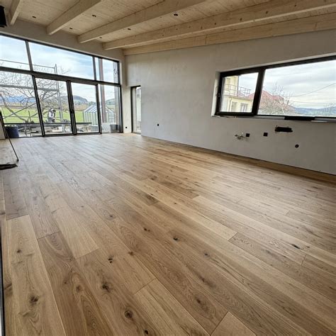 olejovaná drevená podlaha