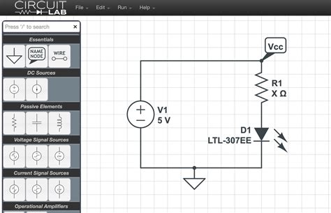 Online rozhranie CircuitLab