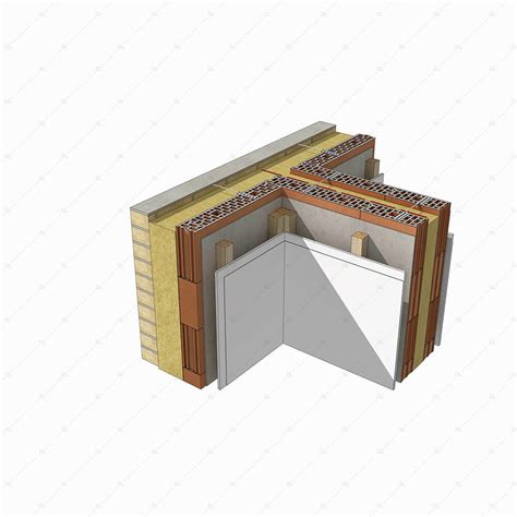 Detail stropnej konštrukcie Porotherm