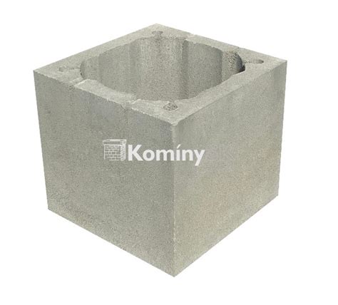 Betónová komínová tvárnica