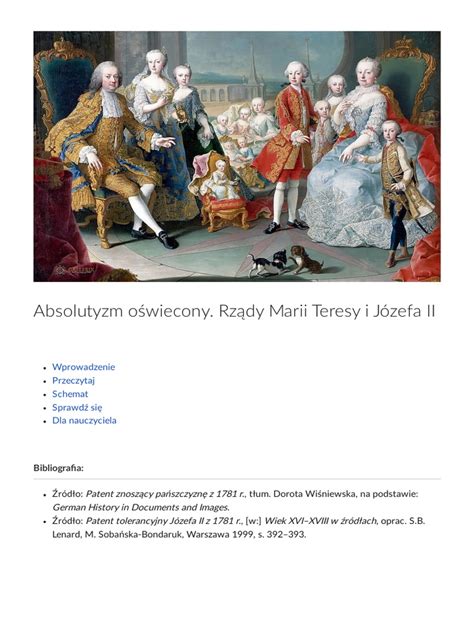 Ilustrácia Márii Terézie a Jozefa II. v kontexte reforiem