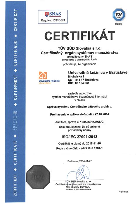 Certifikácia bezpečnosti rezných kotúčov