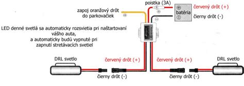 Montáž denných svetiel na vozidlo