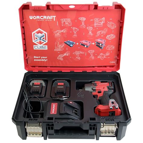 Organizovaný toolbox Worcraft XCUBE