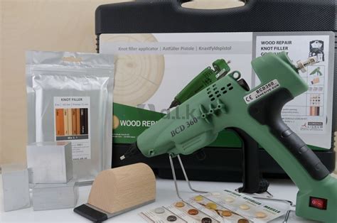 Sada na opravu dreva tavným tmelom Knottec®
