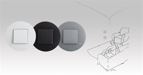 Ukážka rôznych dizajnových radov vypínačov EFAPEL