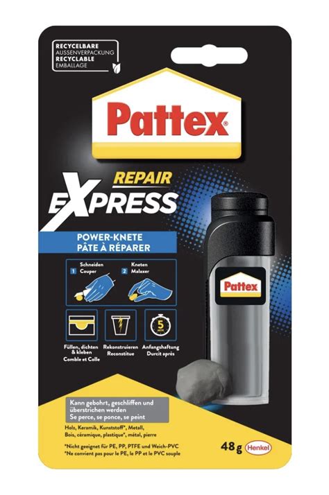 Produkt Pattex Repair Express na stole s nástrojmi