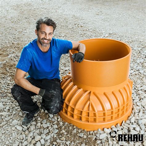 Ilustrácia rôznych typov šachtových systémov REHAU AWAŠACHTA